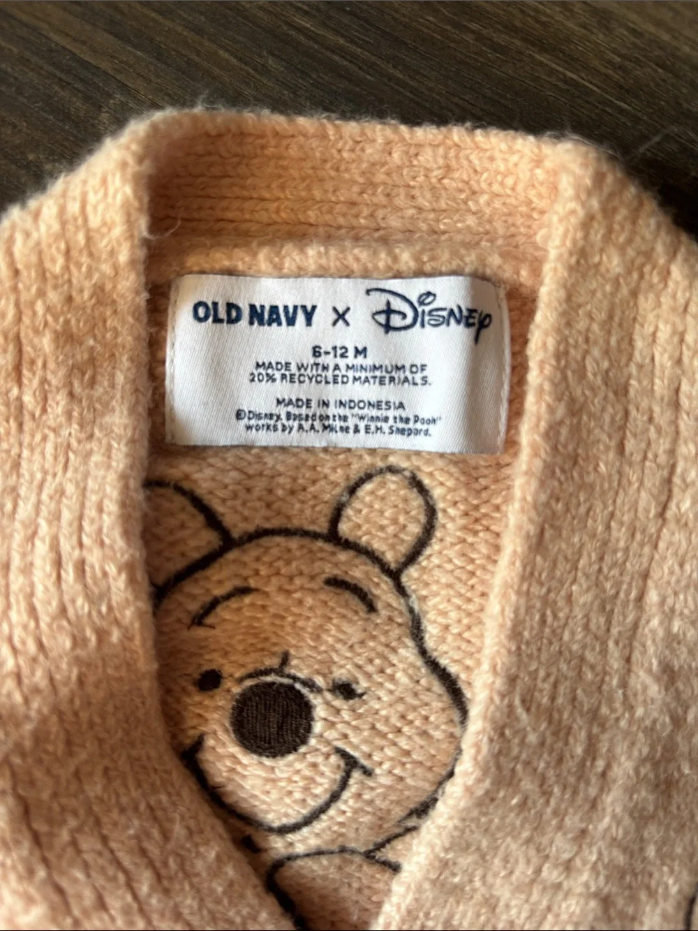 Old Navy peach knit